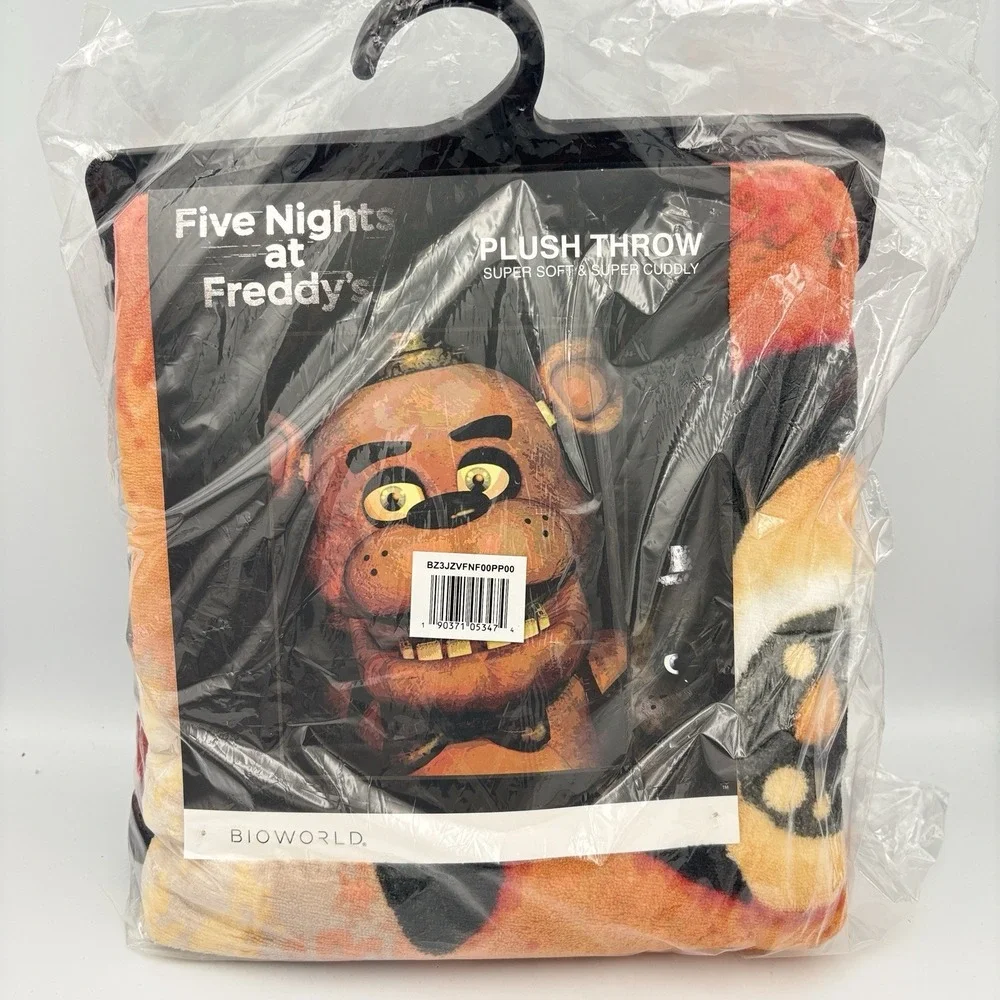 Bioworld Five Nights At Freddy's Plush Throw Blanket 48